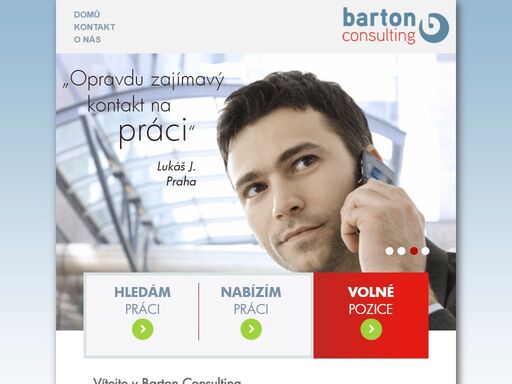 hlavní stránka personální agentury barton consulting s.r.o.
