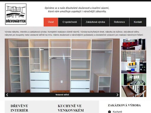 výroba nábytku, interiéru a zakázková výroba. kompletní realizace včetně návrhů. výroba kuchyňských linek, nábytku do ložnice, obývákové stěny, nábytek pro koupelny nebo vestavné skříně na míru. máme zkušenosti s náročnějšími požadavky a dostatečné vybavení pro realizaci náročných řešení.
