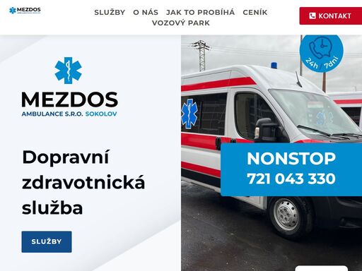 www.mezdosambulance.cz
