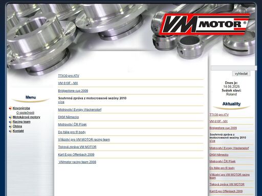vm motor - oficiální webové stránky