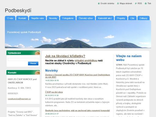 www.podbeskydi.cz