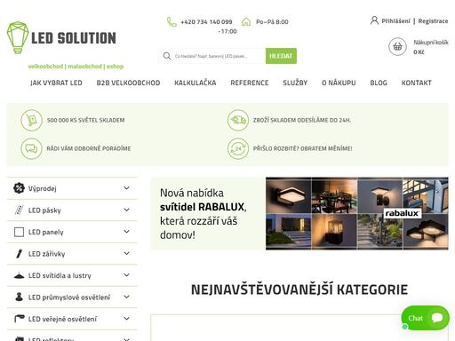 prodáváme kvalitní led světla a osvětlení. při objednávce nad 3 000 kč máte dopravu zdarma. světla doručíme během 2 dnů. široký výběr osvětlení skladem.
