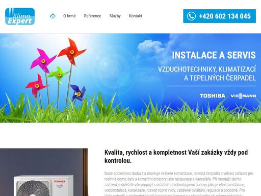 instalace a servis vzduchotechniky, klimatizací a tepelných čerpadel