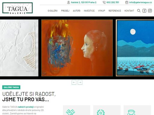 www.galerietagua.cz