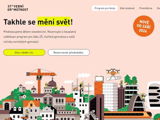 představujeme stavebnictví jako příležitost měnit svět kolem sebe. ale i jako cestu k zajímavému budoucímu uplatnění. více na stagram.cz