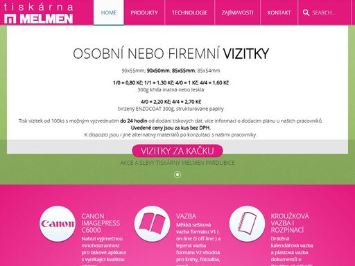 tiskárna melmen v pradubicích tiskne...