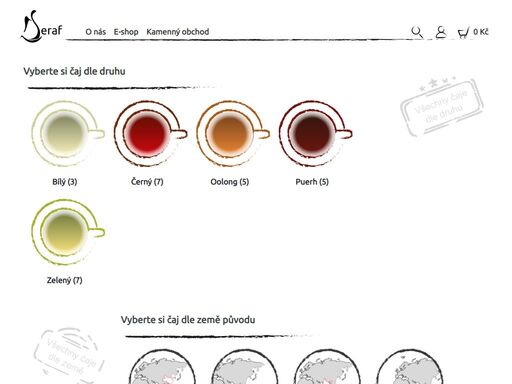 seraf.cz - váš zdroj sypaného čaje v plzni. nabízíme široký výběr čerstvých sklizní i zrajících čajů z vlastního archivu. navštivte naši kamennou prodejnu v plzni, kde si můžete vybrat z naší široké nabídky čajů, kávy a čokolády. hledáte sypaný čaj v plzni? seraf.cz je vaším ideálním cílem pro kvalitní čaje.