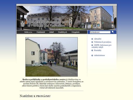 poliklinika a podnikatelské centrum frenštát p.r.