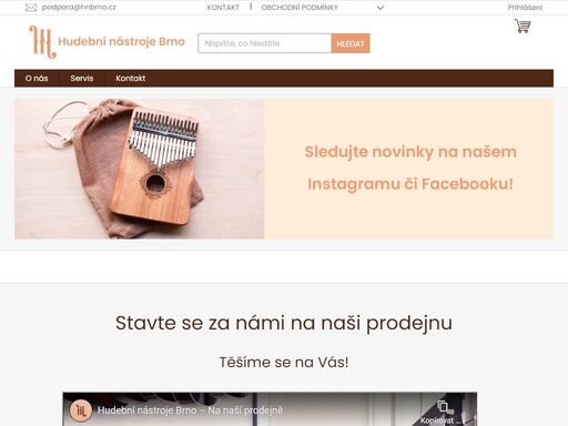 hudební nástroje brno
