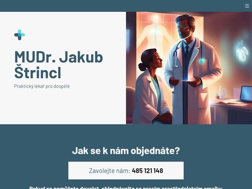 mudr. jakub štrincl, praktický lékař pro dospělé v liberci.