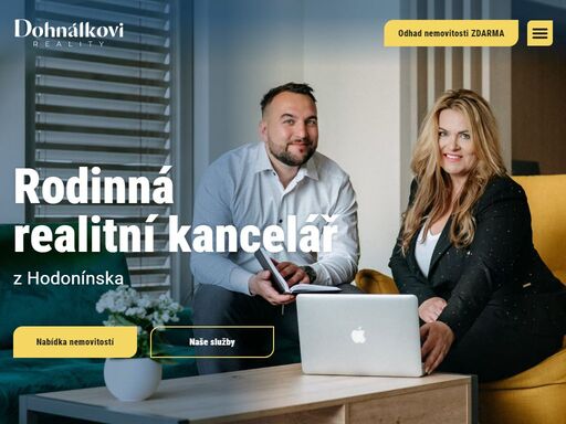 jsme lenka a zbyněk dohnálkovi. ? na realitním trhu působíme už více než 20 let. pomůžeme vám najít domov nebo bezpečně prodat vaši nemovitost.