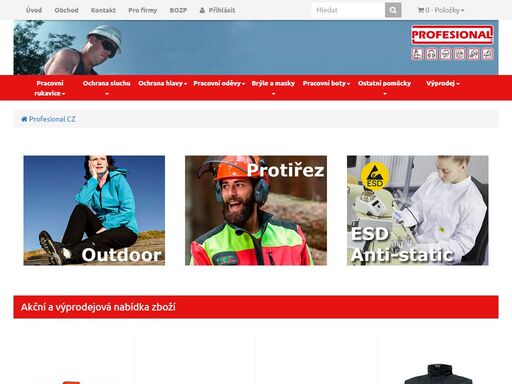 profesional cz s.r.o. nabízí pracovní oděvy, pracovní obuv, pracovní rukavice a profesní oděvy splňují technické předpisy a požadavky en.