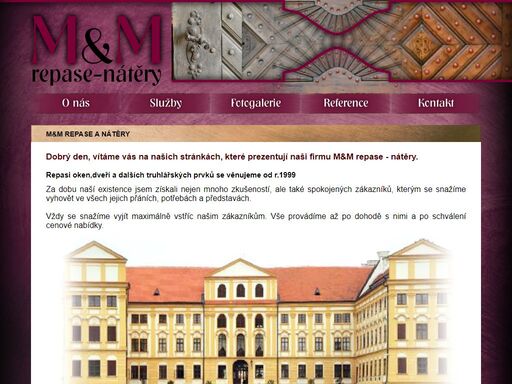 m&m repase a nátěry | třebíč