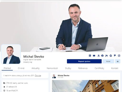 v realitním oboru pracuju již od roku 2011. 