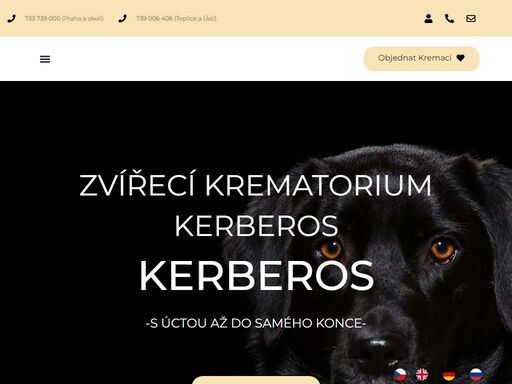 zvířecí krematorium kerberos je nejdéle působící zvířecí krematorium v praze. nabízíme dostupné ceny, velký výběr uren a individuální přístup.