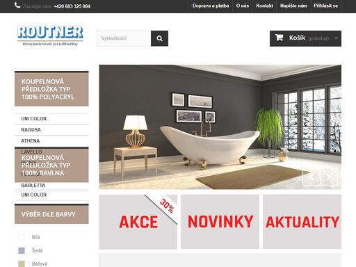 kvalitní koupelnové předložky