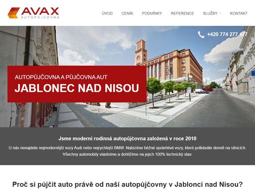 potřebujete si půjčit auto v jablonci nad nisou? obraťte se na naší rodinnou autopůjčovnu. nikam nemusíte jezdit- vozidlo vám zdarma přistavíme na jakoukoliv adresu.