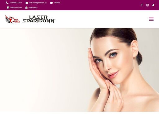 přední výrobce laserové techniky pro kosmetické studia, wellness a spa centra. nejprodávanější laser v čr a na slovensku. záruka až 9 let.