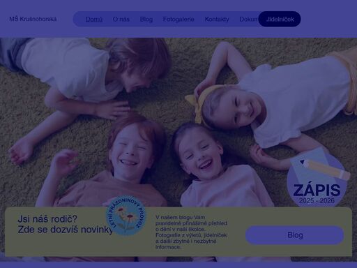 jsme mateřská škola rodinného typu s podobným počtem zaměstnanců jako bývá členů v rodině.

na pozici pedagogických pracovníků pracují plně kvalifikované a milé paní učitelky. pedagogický tým nám obohacují erudované a vždy usměvavé asistentky pedagoga. mš krušnohorská působí v památkově chráněné budově  již od roku 1995.