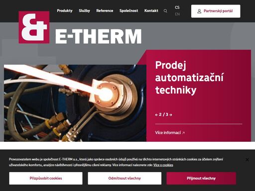 úvod - zaměřujeme se na řídicí systémy pro měření, regulaci a průmyslovou automatizaci výrobních procesů. zajišťujeme prodej zařízení i dodávky řídicích systémů na klíč.