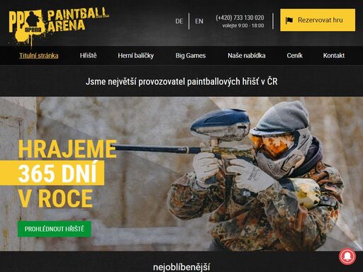 síť 11 paintballových hřišť ve 2 krajích čr. zajistíme vše potřebné pro skvělý zážitek ze hry dle vašich požadavků a nároků. veškeré vybavení také můžeme přivést k vám a hru uskutečnit u vás.