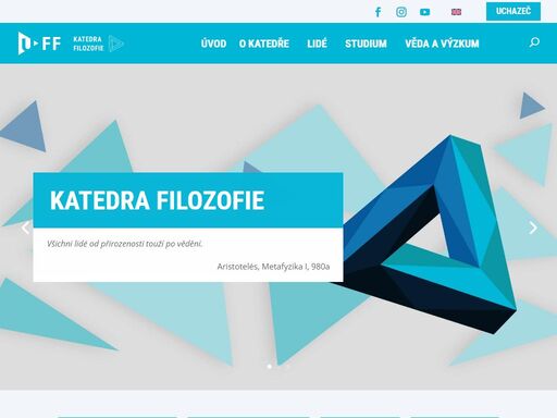 zajímá vás historie, filozofie a jiné humanitní disciplíny či umělá inteligence? pojďte k nám studovat bakalářský nebo magisterský program.