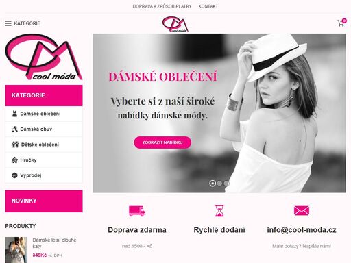 sortiment plný dámského oblečení. tuniky, halenky, sukně, džíny, kalhoty, tepláky, mikiny, svetry, bundy a mnoho dalšího.