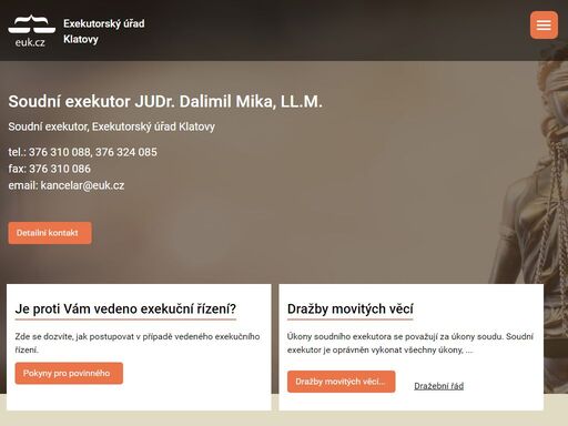 exekutorský úřad klatovy