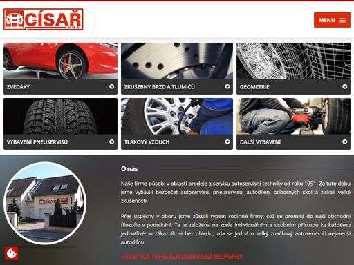 firma působí v oblasti prodeje a servisu autoservisní techniky.