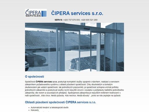 nabízíme automatické lineární a teleskopické dveře, karusely, rwa a větrací systémy, automatické brány a vjezdy, elektroinstalace, slaboproudé sysémy, vybavení dveří a oken.