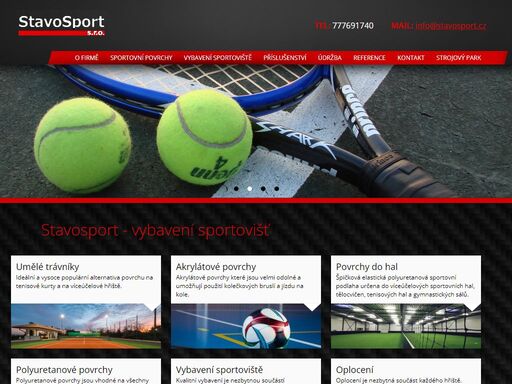 o firmě stavosport  firma stavosport s r.o. se specializuje na projektování, výstavbu a rekonstrukci sportovišť pro téměř všechny druhy sportů. realizujeme zakázky pro malé i velké firmy, a to zejména v těchto oblastech:  projektování a…