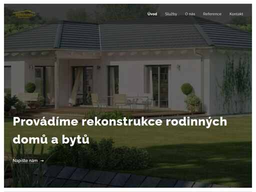 rekonstrukce rodinných domů a bytů