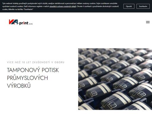 tamponový tisk, tampoprint, tamponprint. provádíme přesný tamponový potisk průmyslových výrobků. ka-print, s.r.o. spolupracujeme s výrobci plastových komponent