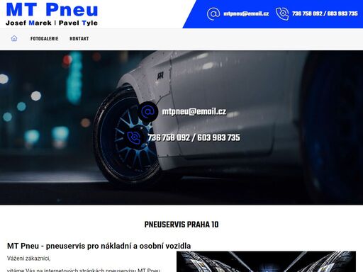 pneu servis pro nákladní a osobní vozidla, nákladní pneuservis praha, mt pneu