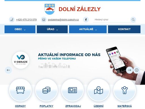 obec dolní zálezly