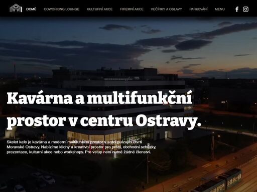skelet kafe, příjemná moderní kavárna. ptáte se kam na snídani? skelet kafe vám připraví skvělé snídaně v ostravě. umíme také firemní večírky a jiné oslavy. 