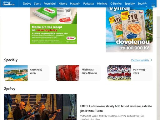 novinky a zprávy z děčína a okolí. nejdůležitější informace a události z jednotlivých obcí, dění v politice, kultuře, sportu i v běžném životě.