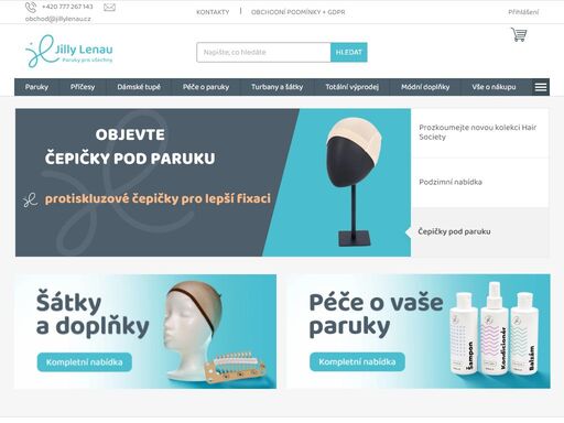 paruky jilly lenau, paruky jilly lenau s.r.o.