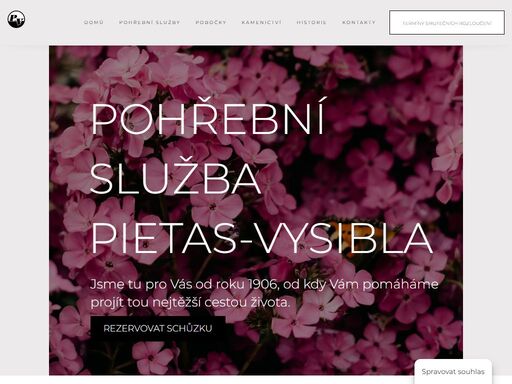 náležitě zajistíme veškeré pohřební služby, a to od převozu zesnulého, přes vhodný smuteční obřad dle vašeho přání až po výběr hudby.