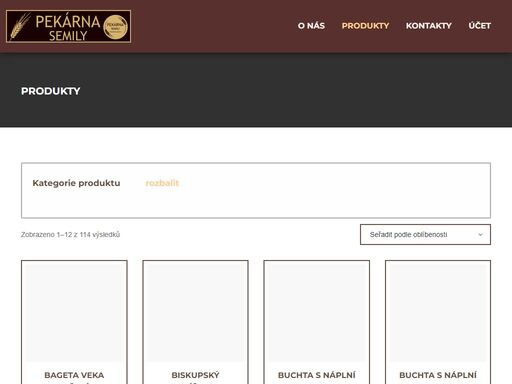 na této stránce naleznete informace o firmě pekárna semily s.r.o. a eshop, přes který si můžete objednat doručení pečiva do vašeho obchodu a nebo k vám domů.