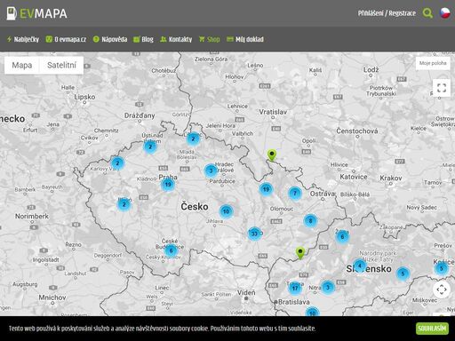 unikátní systém pro podporu světa elektromobility. přehledná mapa nabíjecích stanic s možnosti okamžitého nabíjení vašeho elektromobilu. připojte se k nám a staňte se provozovatelem vlastní nabíjecí stanice.