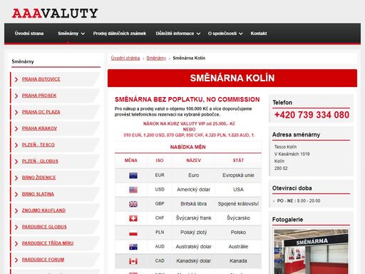 směnárna kolín. firma euroexchange se zabývá směnárenskou činností a nabízí online kurzy včetně vip kurzovního lístku ve směnárna kolín.