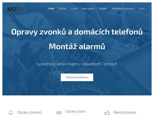 opravy zvonků a domácích telefonů