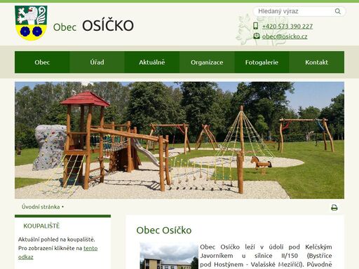 oficiální stránky obce