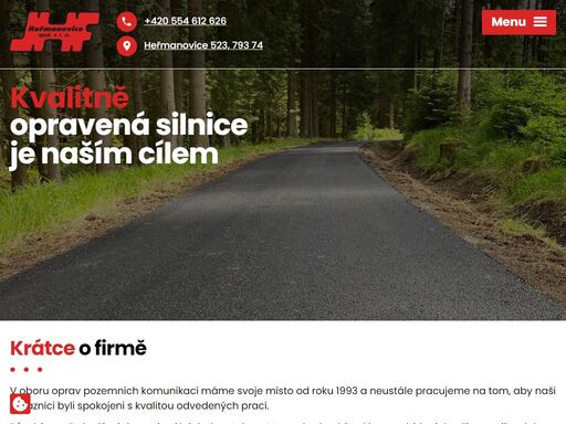 v oboru oprav pozemních komunikací máme svoje místo od roku 1993 a neustále pracujeme na tom, aby naši zákazníci byli spokojeni s kvalitou odvedených prací. působíme jako regionální dodavatel pro moravskoslezský a olomoucký kraj.