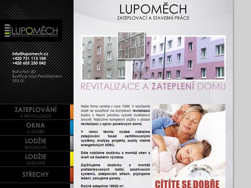 zajišťujeme dodávku a montáž prefabrikovaných lodžií, zasklívacích systémů, zateplování střech, půjčujeme lešení, sanujeme panely