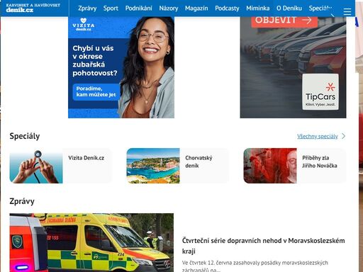 novinky a zprávy z karviné, havířova a okolí. nejdůležitější informace a události z jednotlivých obcí, dění v politice, kultuře, sportu i v běžném životě.