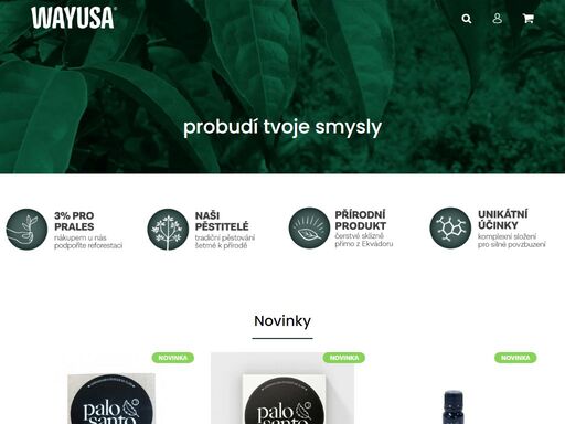 co je wayusa?. wayusa pochází z amazonského pralesa. přesněji, z jeho západní oblasti, pomezí dnešních států ekvádoru a peru. nikde jinde na světě se wayuse nedaří. nápoj z jejích listů má báječné stimulující i harmonizující účinky, díky nimž se wayusa rychle stává hitem i daleko svého domova. původní obyvatelé…