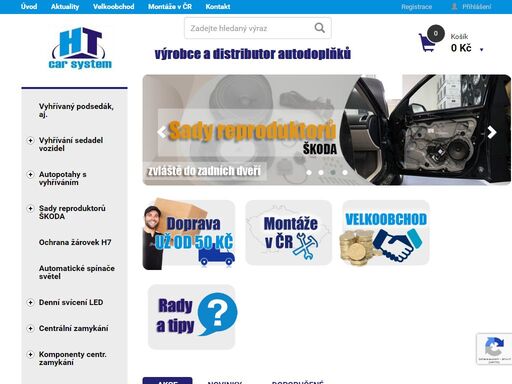 výroba a prodej elektroautodoplňků, vyhřívání sedadel, centrálního zamykání, automatických spínačů světel, atd.