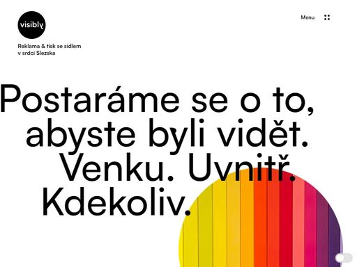 jsme fullservice reklamní studio, které se postará o vaši komplexní propagaci. uvnitř i venku. kontaktujte nás!